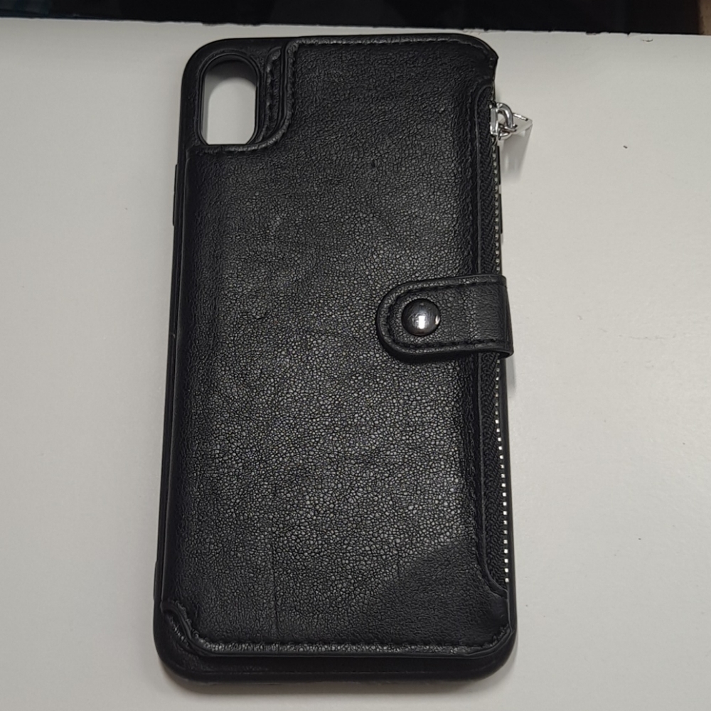 case for iphone xs max 6.5" color black new